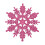 24-pack snöflingejulgranshängen dekoration 7,5 cm festprogram set 2