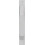 White Aluminum Straight Handle Sliding/Removable Doors - 200x24x43mm - Ergonomic Grip 2