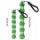 Glass Massage Wand, Temperature Resistant, Ergonomic Design, 16 cm, Smooth Rounded Handle for Home Spa Use 4