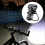 Support de lampe de vélo stable et résistant en ABS, pivotant à 360, pour VTT 3