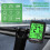Draadloze fietscomputer - GOTOSEEU - IP54 waterdicht - Verlicht display - Multifunctioneel - Stopwatch 2