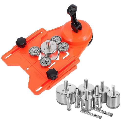 Ceramic Tile Drilling Bit Set with Precision Hole Locator for Quick Installation 2
