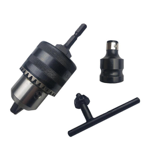 3/8 to 1/2 Impact Driver Chuck Adapter Kit for Drill Hex Shank Conversion 2