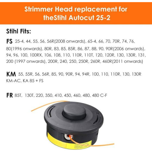 Freischneiderkopf – Stihl – Auto Cut 25-2 – Universal – 2 Stück – 10.000 U/min 1