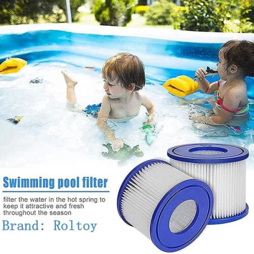 Poolfilter – WASDK – Typ VI – 8 Stück – Für Bestway Spa – Poolpflege 2