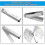 32 Blade Metric Feeler Gauge Set Precision Measuring Tool 5