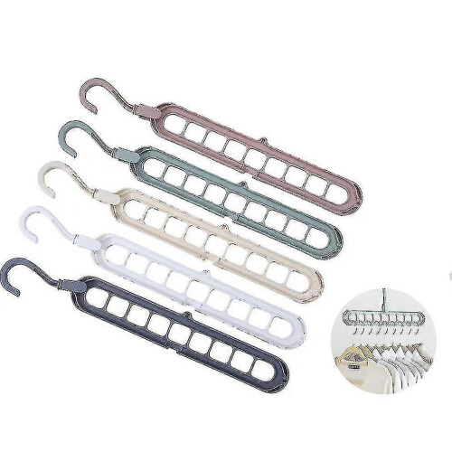 5pcs Space Saving Magic Hanger Multi Hanger Organizer 1