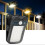 Clip On Solar Motion Light USB Charging Flood Security Light for Fence Railling Camping 2