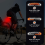 Smart bicycle rear light with turn signals and brake light with remote control 3