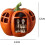 Creative LED Resin Hollow Skull Pumpkin Halloween Lamp 2