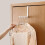 Behind Door Foldable Storage Rack with Hooks for Clothes Hangers Holder 2