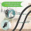 Coffee Machine Cable Management Kit 4 Pack 3 Leaves Appliance Wire Organizer Holder 5