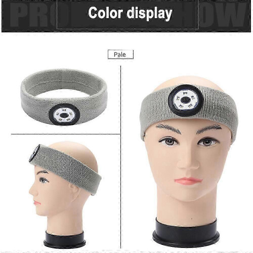 Αθλητική κορδέλα κεφαλής με φως LED,Unisex Δώρα για Άνδρες και Γυναίκες, Ζώνη 2