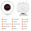 Sunrise Alarm Clock - POPSPO - Digital Alarm Clock with Light - Sunrise and Sunset Simulation - Snooze Function 4