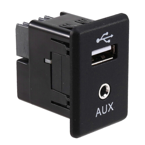 795405024 28023-DF60A Μονάδα διπλής διεπαφής USB+AUX Βοηθητικό βύσμα ήχου Θύρα φόρ 1