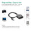 Adattatore USB per hard disk da USB 3.0 a SATA UASP per HDD e SSD SATA da 2,5" e 3,5" e alimentatore esterno da 12V 2A 3