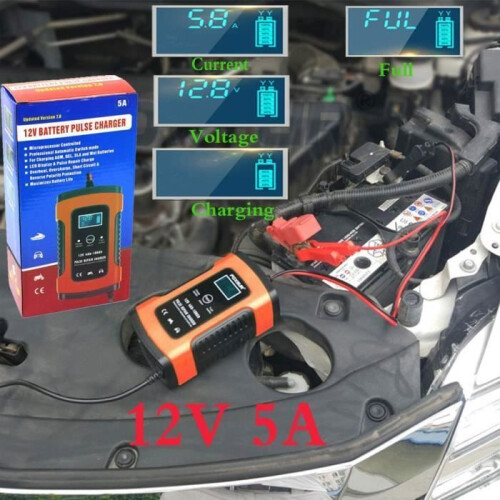 Έξυπνος αυτόματος φορτιστής μπαταρίας 12V για αυτοκίνητα και μοτοσικλέτε 2