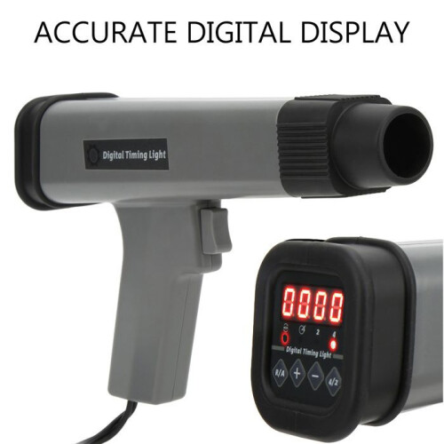12V Professional Digital Inductive Display Timing Light for Car, Motorcycle, and Gasoline Engine Ignition Synchronization Lam 2