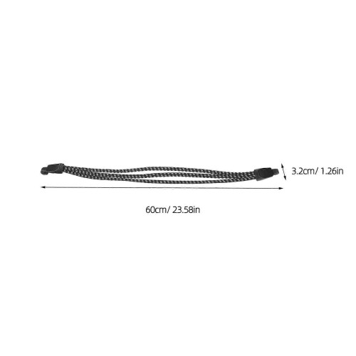 Bicycle Cargo Bungee Strap for Elastic Fixing Black Heavy-Duty Cord 1