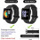 Replacement strap - LECMACY - Mi Watch Lite - Colorful - Silicone - Waterproof 4