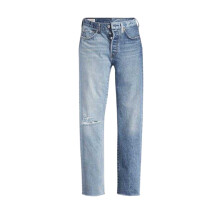 (23L, Two Tone Blue/Indigo) Levis Womens/Ladies 501 Original Jeans