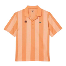 (XS, Orange) Lacoste Mens Roland Garros Edition Relaxed Fit Tennis Polo Shirt