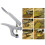 Professional Snap Fastener Pliers and Setting Kit, 360pcs T5 Aligner Poppers, Plastic Buttons 4