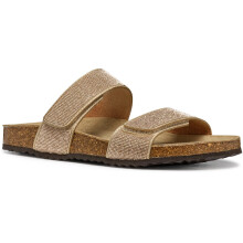 (6 UK, Rose Gold) Geox Womens/Ladies D Brionia R Leather Sandals