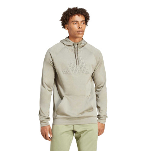 Adidas Adidas Mens Game and Go Embossed Pullover Hoodie 2