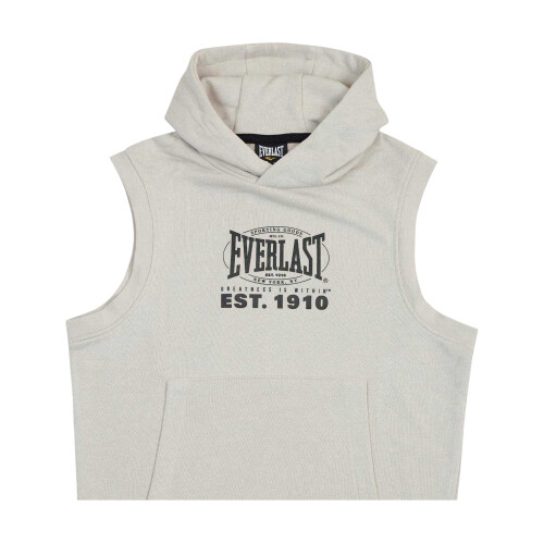 (M, Silver Cloud) Everlast Boys Sweatshirt and Shorts Set 2