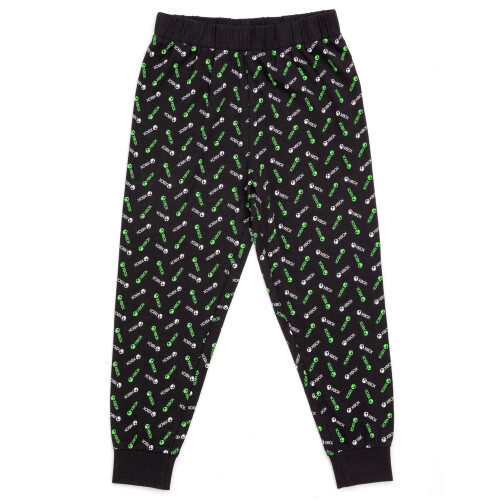 Xbox (7-8 Years, Black/Green) Xbox Boys Game Controller Long-Sleeved Pyjama Set 2