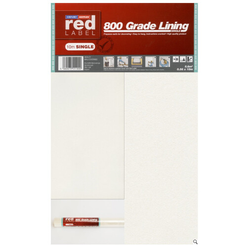 (1000 Grade, Off-White) Erfurt Lining Paper (10m Roll) 1