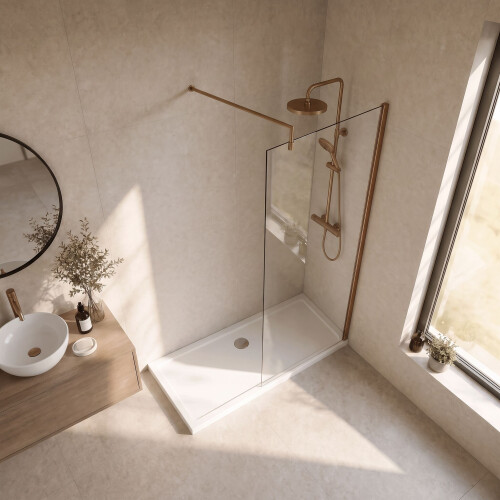 Balterley 760 Wetroom screen/support bar, BB 2
