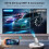 4K 5G Smart Projector HD LED WiFiBluetoth HDMI USB 4