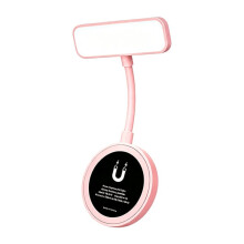 Led Light for Phone Magnetic Selfie Lights 5 Brightness Levels & Temperature 360 Flexible Arm for Vlog Makeup C