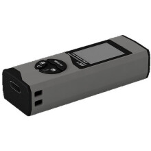 Laserafstandsmeter, Oplaadbare L-30P Digitale Meetlint, Handheld Laserafstandsmeter met LCD-Display Grijs