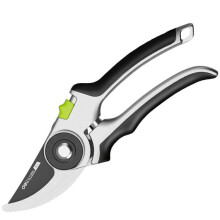 DELI 8-Zoll-Garten-Schneider, SK5-Stahlklinge, TPR-Griff, Sicherheitsverschluss, für Obstgarten, Garten & Floristen, Schneidet Äste Bis zu 18 mm