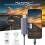 2-in-1  & USB3.0 Memory Card Reader, High-Speed Dual Slot  TF Card Adapter Camera Memory Card Reader 6