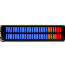 AK-DB32D-PRO Professionelles Stereo-Pegelmessgerät mit Echtzeit-LED-Anzeige und Gehäuse Aus Aluminiumlegierung für Studio-Mixing WRY