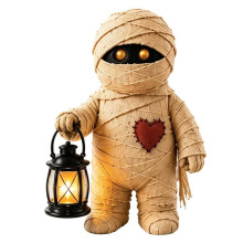 Decorazioni di Mostri di Legno per Halloween, Decorazioni Artigianali per Tavolo Rustico In Stile Fattoria, Regalo per Amanti 'Arredamento per La