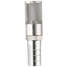 Stainless Steel Hose Barb Filter, 1PCS Inline Strainer Mesh Designed to Prevent Impurities in Fuel & Air Lines B
