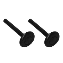 2PCS Rücksitzfreigabeknopfgriff-Baserring-Kit für Fit Jazz GK5 2015-2020 82127-S10-003ZQ, 81323-T5H-H01ZA