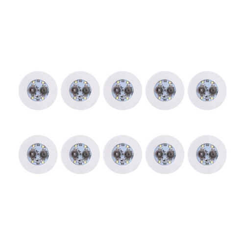 10pcs LED Coaster Light  Coasters LED Bottle Lights LED Sticker Coaster Discs Light  for Flash Light  Cup