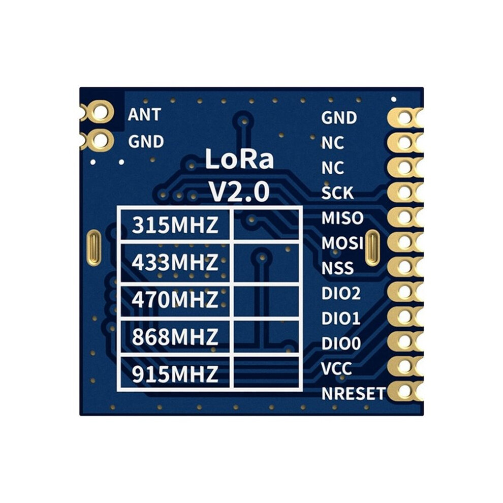 2PCS LORA1276 100mW SX1276 Module 4KM High Sensitivity Front End LoRa ...