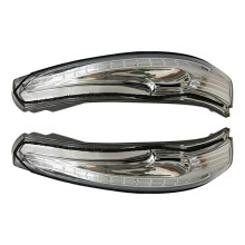 Luz Indicadora de Señal de LED para Espejo Retrovisor Trasero, Lámpara de Señal de Luz Indicadora para Automóvil 87613-A4000 87614-A4000 para