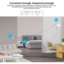 WLAN-Schalter BASIC R4 Home Relais-Lichtschalter Sprachsteuerung Fernbedienung für Assistant Ewelink App Alexa