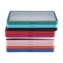 10pcs Magnetic Card Case Multicolor Card Display Case Card Slab Card Accessories