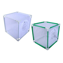 Butterfly Cage Breathable with Sleeve with Two Zippers Protection Cover Ornamental Cage for Indoor Outdoor Green