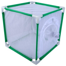 Butterfly Cage Breathable with Sleeve with Two Zippers Protection Cover Ornamental Cage for Indoor Outdoor Green