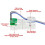 Dubbele Rij Programma  Testclip Pcb Bevestiging Sonde Download Programma Programmeren  2.54mm 4P 3